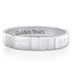 "Love" Morse Code Men’s Ring with Accents