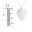 Men's Engravable Guitar Pick Necklace with Gemstone