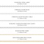 Men's Personalised Vertical 3 Name Necklace