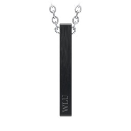 Men’s Engravable Vertical 3D Bar Necklace