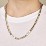 Men’s Figaro Chain with 3 Engravable Bars – Stainless Steel