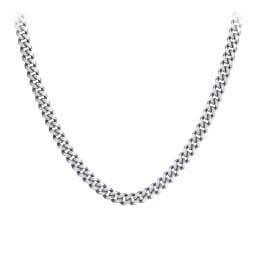 Men's 20" Cuban Chain Necklace in Stainless Steel - 8mm