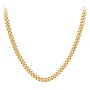 Men's 22" Cuban Chain Necklace in Yellow Stainless Steel - 8mm