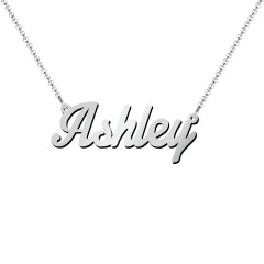 Personalised Name Necklace – Sterling Silver