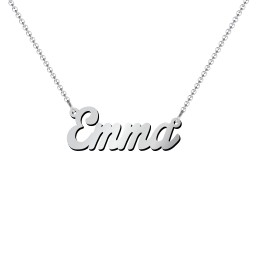 Personalised Name Necklace in 925 Sterling Silver