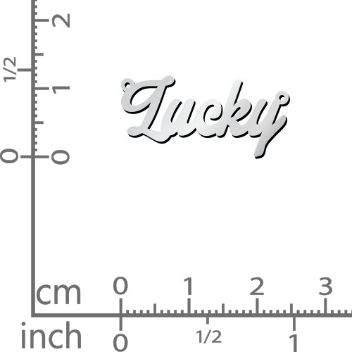 Personalised Name Necklace – Sterling Silver