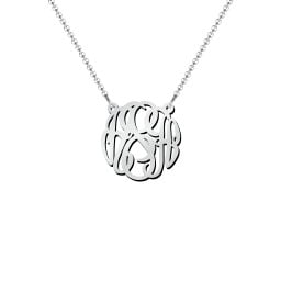 Monogram Name Pendant