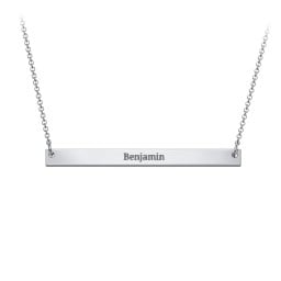Classic Name Bar Pendant