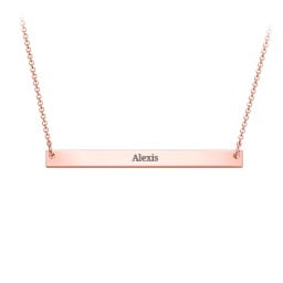 Classic Name Bar Pendant