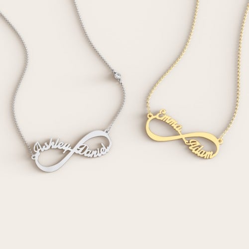 Infinite Love Name Necklace