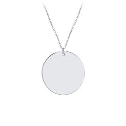 Charmed Name Disc Pendant