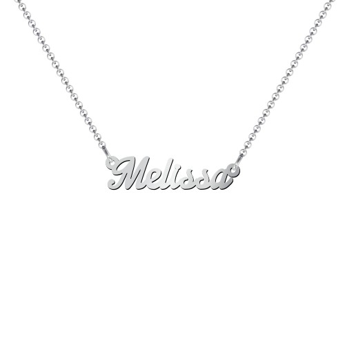 Dainty Personalised Name Necklace – Sterling Silver