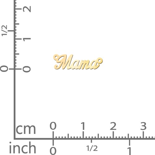 Dainty Personalised Name Necklace – 10K Yellow Gold