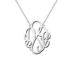 Infinity Monogram Necklace
