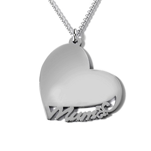 Filled With Love Mum Heart Necklace
