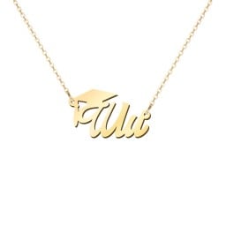 Graduation Name Necklace