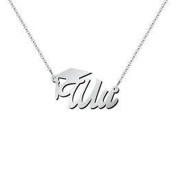 Graduation Name Necklace