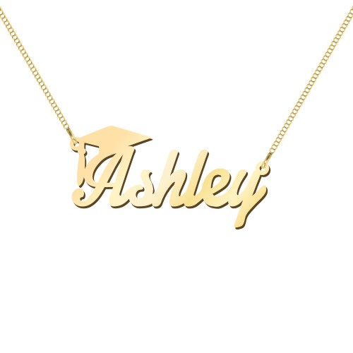 Graduation Name Necklace