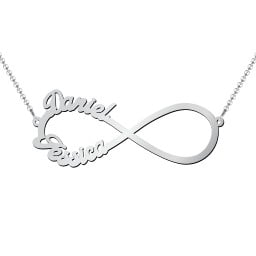Love "4" Infinity Pendant