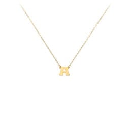 Petite Initial Letter Necklace