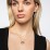 Engraved 3 Interlocking Russian Rings Necklace – Sterling Silver