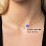 Initial Necklace with 1 Letter - Modern – Sterling Silver