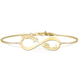 Infinite Love Name Bracelet