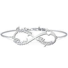 Love to Infinity Bracelet – Sterling Silver