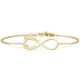 Love "4" Infinity Bracelet