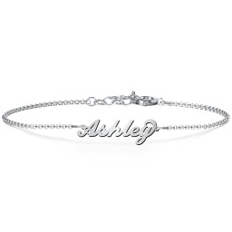 The Flourish Name Bracelet