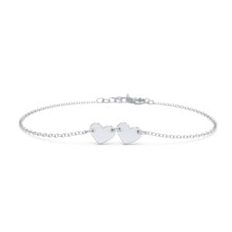 Engravable 2 Hearts Bracelet