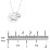 Engravable Mama Bear & Cub Disc Necklace – Sterling Silver