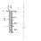 Personalised Offset Cross and Initial Necklace – Sterling Silver