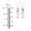 Engravable Floral Bar Necklace Set with Birthstones – Sterling Silver with Blue Sapphire and Ruby