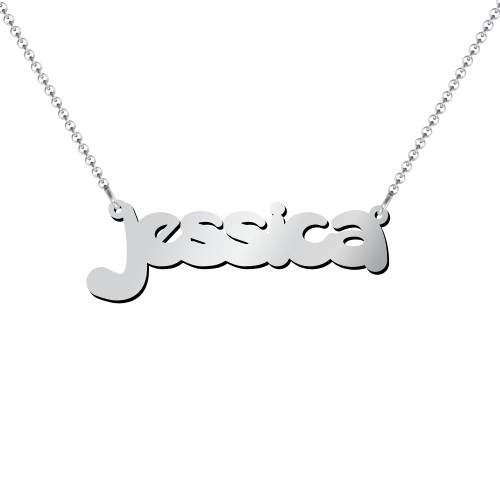 Personalised Bubble Name Necklace