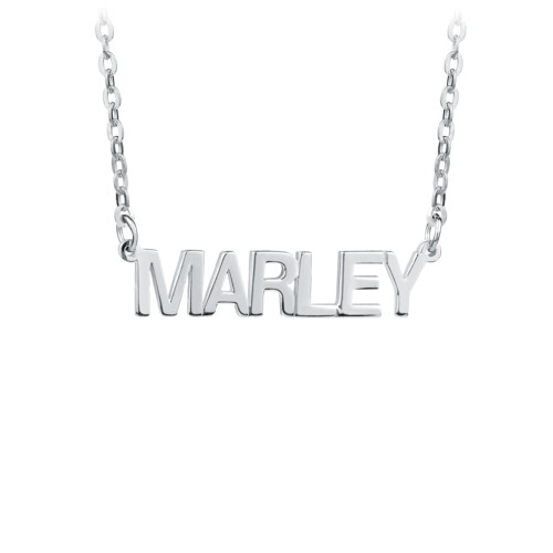 Personalised Name Necklace – Sterling Silver