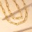 Framed Name Necklace with Paperclip Chain – Sterling Silver