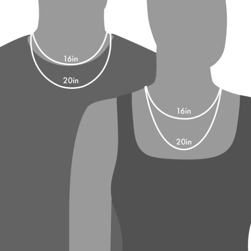 Personalised Name Necklace with Open Curb Chain