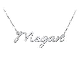 Signature Script Stainless Steel Name Necklace