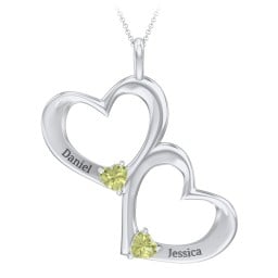 Fusion Hanging Hearts Pendant