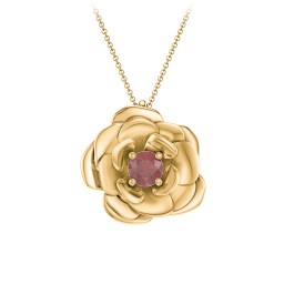 Flourishing Rose Pendant
