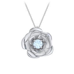 Flourishing Rose Pendant