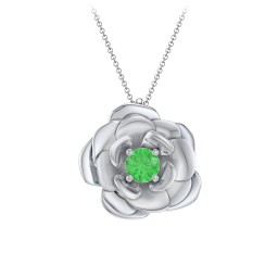 Flourishing Rose Pendant