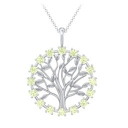 Halo Family Tree Pendant