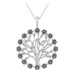 Halo Family Tree Pendant