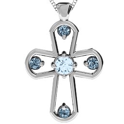 Flared Cross Pendant