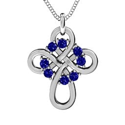 Contemporary Celtic Cross Pendant