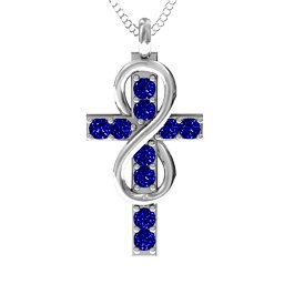 Infinity Cross Pendant
