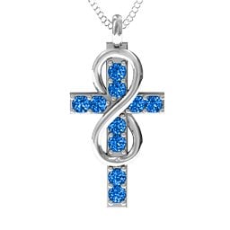 Infinity Cross Pendant