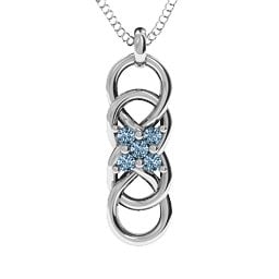 Sisters Interlocked Infinity Pendant